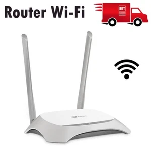 Tp-Link TL-WR840N Router Ethernet Wi-Fi N300 Wireless 5 Porte 10/100M - Imagen 1 de 5