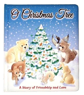 O Christmas Tree Children's Board Book w/Puffy HC - A Story of Friendship & Love - Image 1 of 4