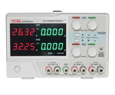 UNI-T UTP3305-II Stromversorgung Linear Programmable Labornetzteil 3 Kanal 335W - Bild 1 von 4