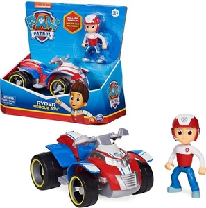 Paw Patrol Ryder’s Rescue ATV, mit Ryder Figur und Fahrzeug - BRANDNEU - Bild 1 von 5