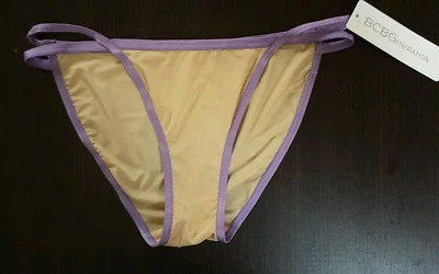 BCBGeneration The Blissful Bikini Women's Underwear, Nude, size:S, Org$20 - Image 1 of 3