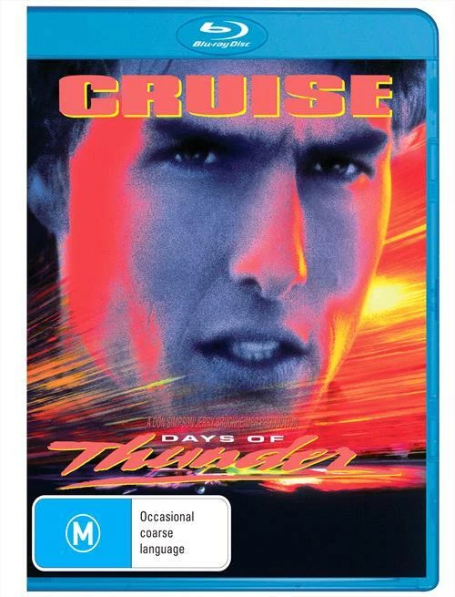 DAYS OF THUNDER Blu-ray (Region B) - Tom Cruise, Robert Duvall, Nicole Kidman - image 1 of 1