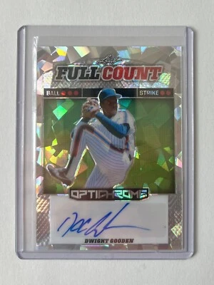 2023 Leaf Eclectic Full Count Optichrome Crystal AutoDwight Gooden #D 5/5 - Image 1 of 2