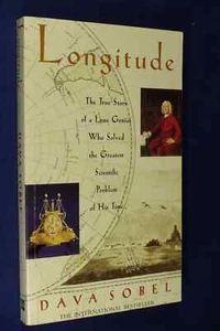 LONGITUDE Dava Sobel JOHN HARRISON CHRONOMETER Shipping Clock History Book - Picture 1 of 12