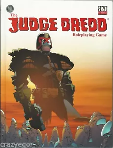 Judge Dredd - 2000AD RPG Core Rules Hardcover D20 Mongoose Publishing *FS - Picture 1 of 9