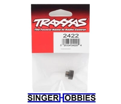 Traxxas 2422 Gear 22-T pinion (48-pitch) / set screw NEW IN PACKAGE TRA2422 TRA1 - Image 1 of 2
