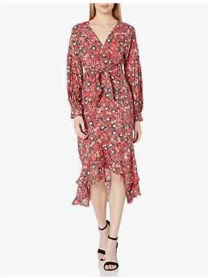 Vestido para mujer Anthpologie Parker talla 4 color Bali floral 100 % seda Foto 1 de 4