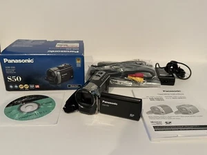Panasonic SDR-S50 Camcorder - Black In Box w/ Cords - Picture 1 of 7