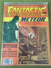 Fantastic Films Science Fiction magazine - Star Wars Back Cover Godzilla 1980