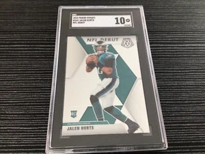 2020 Panini Mosaic NFL Debut Jalen Hurts RC #265  SGC 10  #8224682 - Picture 1 of 3