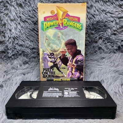 Mighty Morphin Power Rangers - Putty on the Brain VHS Tape 1994 “We Need A Hero” Foto 1 de 4