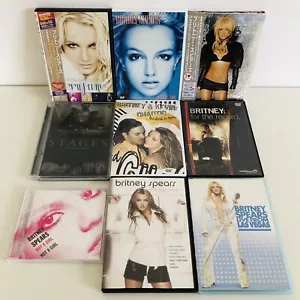 Britney Spears DVD Stages, Greatest Hits, Live and more set of 9 Japan - Picture 1 of 24