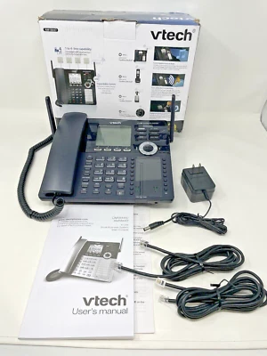 VTech AM18447 Consola Principal 4 Líneas Ampliable Pequeña Empresa Teléfono NUEVO Caja Abierta Foto 1 de 4