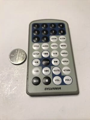 SYLVANIA CURTIS Remote DVD7014 Look for your model number in the description. - Image 1 of 3