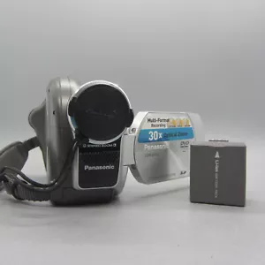 Panasonic VDR-D150EB Handheld Mini DVD Camcorder Silver Tested - Picture 1 of 9