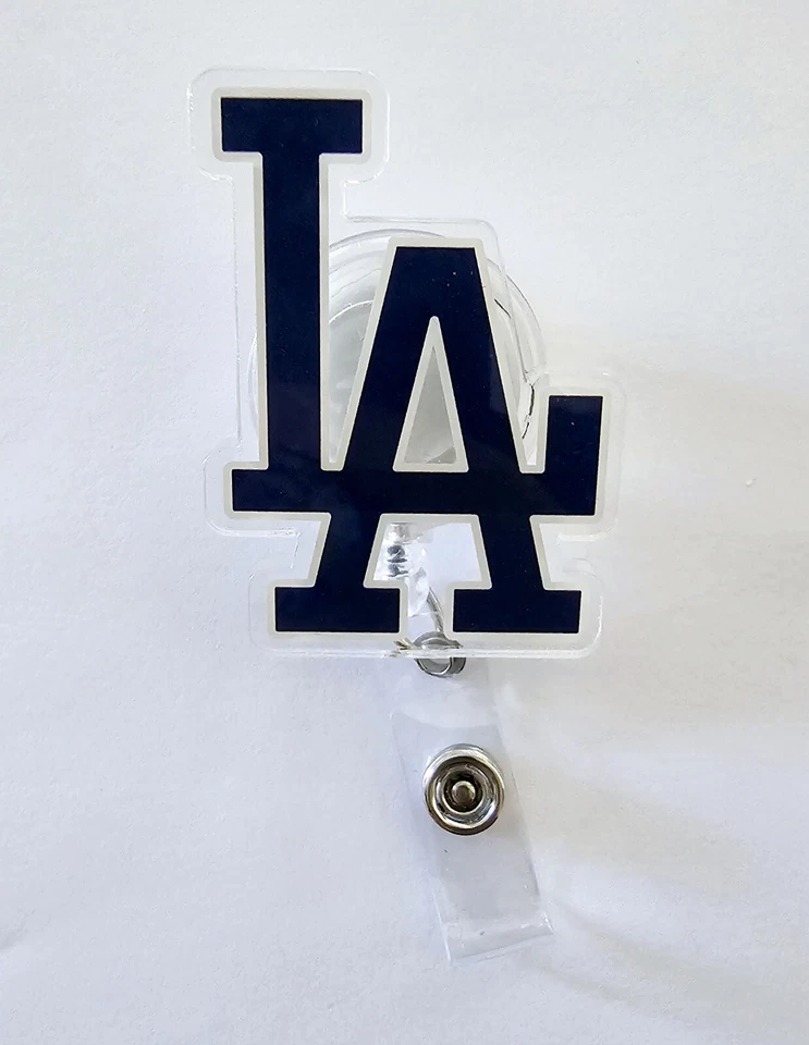 CARRETE INSIGNIA IDENTIFICACIÓN LOS ANGELES DODGERS (TOTALMENTE NUEVO) Foto 1 de 3