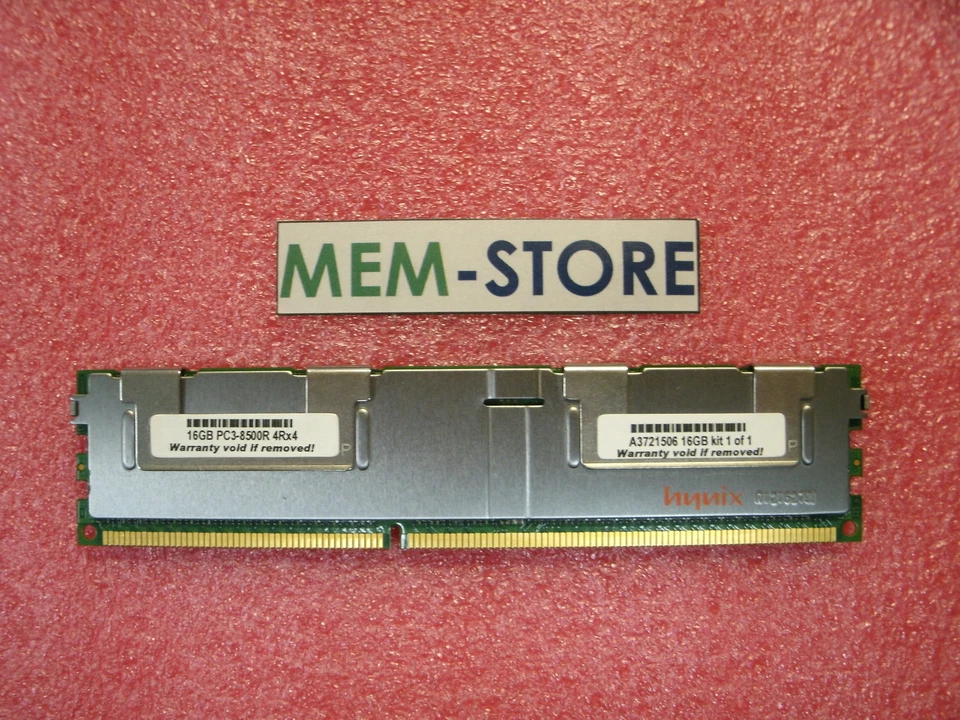 A3721506 16GB(1X16GB) DDR3 1066MHz Memory Dell PowerEdge R810 R815 R910 - Image 1 of 1