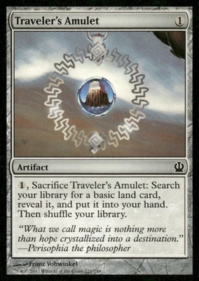 Traveler's Amulet Theros MTG Magic the Gathering card - Image 1 of 2