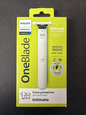 Philips Norelco OneBlade íntimo, projetado para higiene pubiana, acabamento de barbear - N3 - Imagem 1 de 2