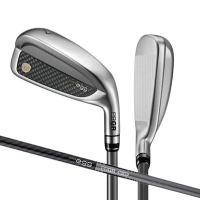 PRGR Super Egg Ladies Iron Set 7-9,PW,AW RH M30 Graphite Flex L 5pc Set - Image 1 of 4