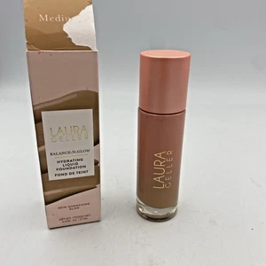 Laura Geller New York Balance-n-glow fondotinta liquido illuminante medio 0,9 oz - Foto 1 di 6