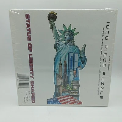 Statue of Liberty Shaped 1000 Piece Jigsaw Puzzle  - Image 1 of 4