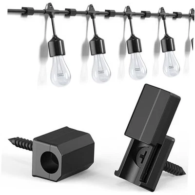 Ganchos para Clips de Luces de Cadena para Exterior, Clips de Luz de Navidad Resistente a la Intemperie,  Foto 1 de 4