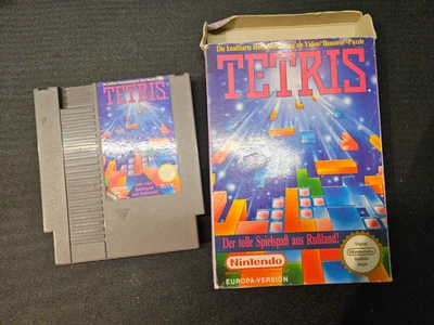 Nintendo NES - Spiel Tetris in OVP - Bild 1 von 2