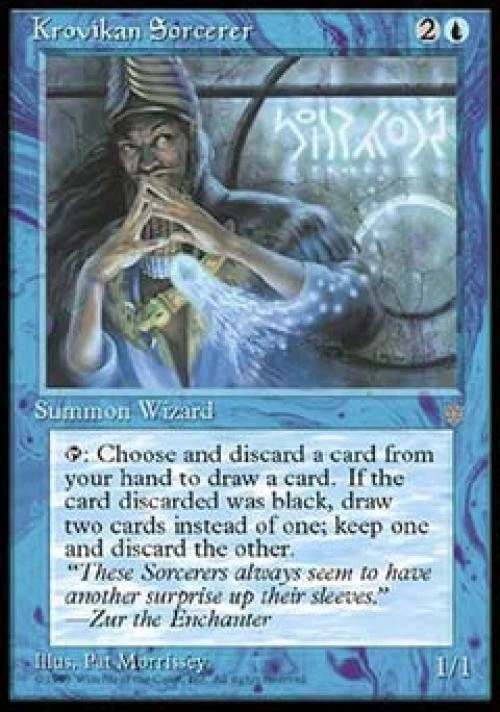 Krovikan Sorcerer - Light Play MTG Ice Age - Image 1 of 1