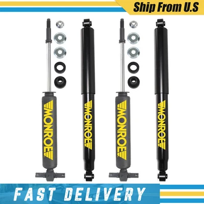 Monroe Matic Plus 4 Front Rear Shocks Absorber For 2006 2007 2008 Dodge Ram 1500 - Image 1 of 4