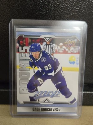 2024-25 Upper Deck MVP - SP Rookies Gage Goncalves #235 (RC) - Image 1 of 2