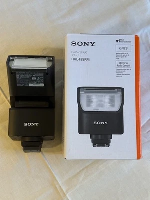 Sony HVL-F28RM Auto electronic flash (clip-on type) with pre-flash metering - Image 1 of 4