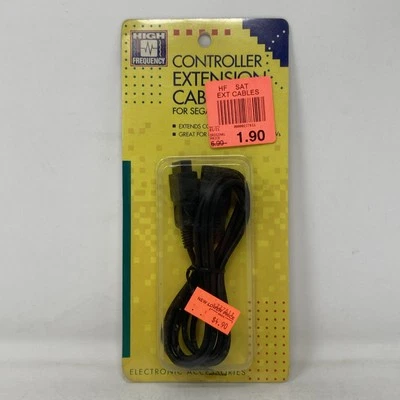 High Frequency Sega Saturn Controller Extension Cable Sealed - Image 1 of 4