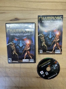 Champions Return to Arms PS2 PlayStation 2 Complete CIB With Manual - Picture 1 of 3