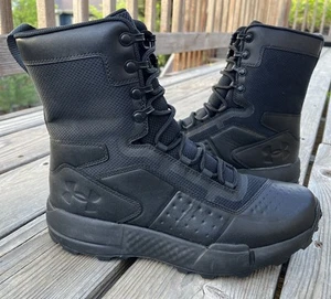 Under Armour UA Charged Loadout Men's 9 Black Tactical Boots 3027680-001 SAMPLE - Picture 1 of 14