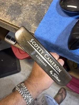 Scotty Cameron CORONADO J.L.M. Justin Leonard Tour Issued Putter With Cover - Image 1 of 4