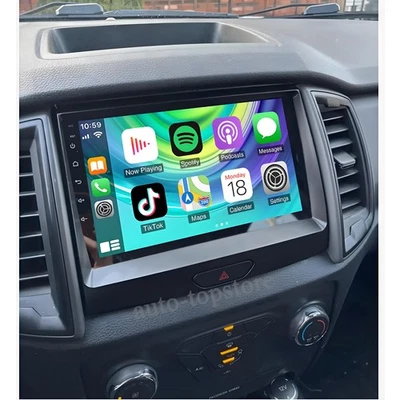 2+64 GB Android 15 GPS Navegación Coche Radio Estéreo BT Carplay Para Ford Ranger 2016-2019 Foto 1 de 4