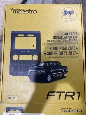 iDatalink KIT-FTR1 Maestro Dash Kit for Select 2015 & Up Ford Vehicles !!PARTS!! - Image 1 of 4