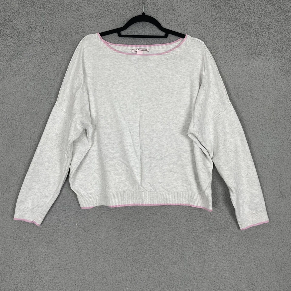 Suéter Victoria's Secret Mujer Grande Love Pullover Ligero Salón Informal Foto 1 de 4