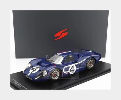 1:18 SPARK Ford Gt40 Mkiv #4 24H Le Mans 1967 Ruby Hulme With Showcase 18S683 - Immagine 1 di 2