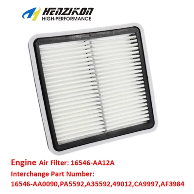 Filtro de aire de motor premium para Subaru Legacy Outback 2005-2019 2,5 L 3,0 L 3,6 L Foto 1 de 4