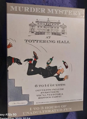 £2-00 "CHEAPEST ON EBAY?" BRAND NEW MURDER MYSTERY DINNER PARTY GAME