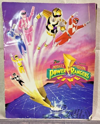 POWER RANGERS Live 1994 Tour Program 7 Up Souvenir Book Vintage RARE Collectible - Image 1 of 4