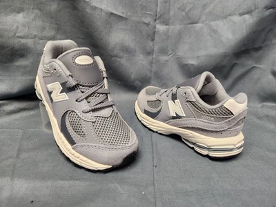 Zapatillas New Balance Niños Pequeños 2002 IC2002ST Gris Con Cordones Talla 10 ¡NUEVAS SIN CAJA! Foto 1 de 4
