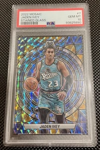 2022-23 Panini Mosaic - Stained Glass Jaden Ivey #7 (RC) - Picture 1 of 2