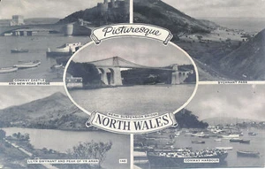 PC48700 Picturesque North Wales. Multi view. 1962 - Picture 1 of 2