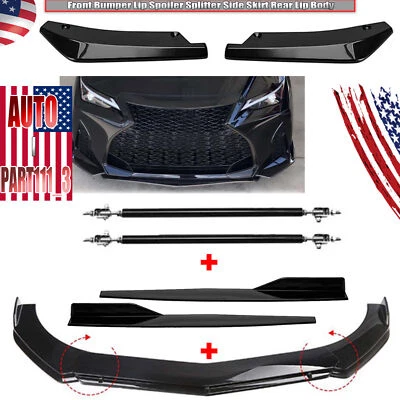 Parachoques delantero alerón labial divisor faldón lateral cuerpo labial trasero PARA LEXUS IS200T Foto 1 de 4