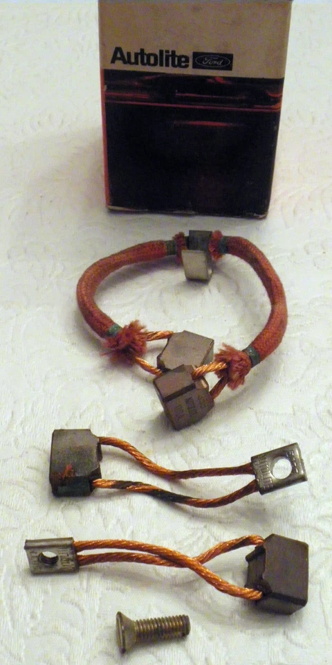 NEW STARTER BRUSH SET 1962-67 FORD; FALCON COMET; ETC; BRONCO 1966-1967 # FP34-U - Изображение 1 из 1