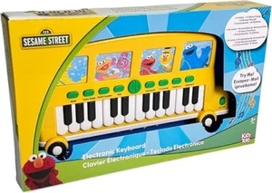 Sesame Street Bus Kids' Pianos-Teclado musical para ninos Plaza Sesamo - Picture 1 of 4