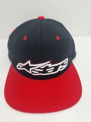 Gorra Alpinestars negra y roja a presión talla única para la mayoría de los camioneros Foto 1 de 4